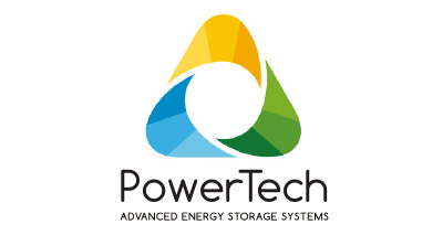 Baterías de ion litio uso general, logo PowerTech